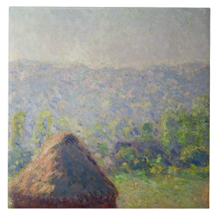 Carreau Claude Monet la fin de l'été, chez Givern