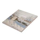 Carreau Claude Monet - La Pie (Côté)