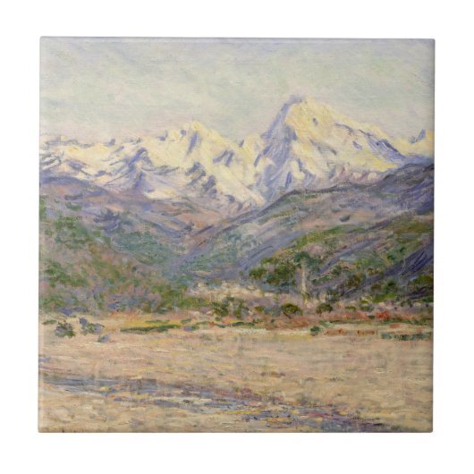 Carreau Claude Monet | la vallée du Nervia (Devant)