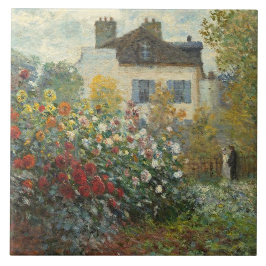 Carreau Claude Monet | le jardin de l'artiste à Argenteuil (Devant)