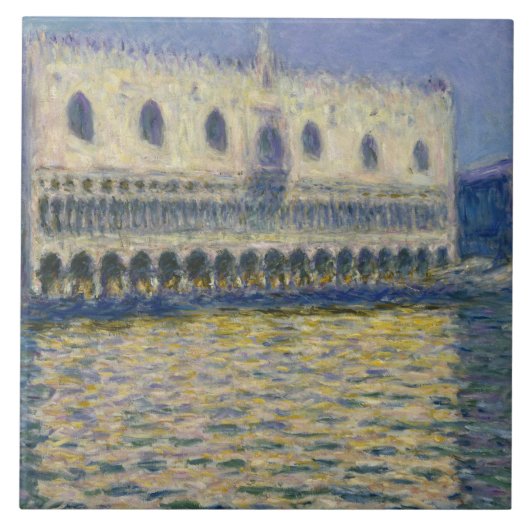 Carreau Claude Monet - Le Palais des Doges (Devant)