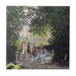 Carreau Claude Monet le Parc Monceau