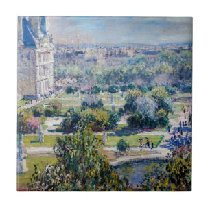 Carreau Claude Monet - Les Jardins des Tuileries