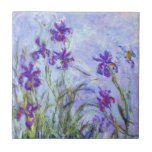 Carreau Claude Monet - Lilac Irises / Iris Mauves<br><div class="desc">Lilac Irises / Iris Mauves - Claude Monet,  1914-1917</div>