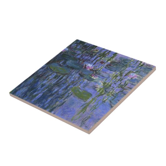 Carreau Claude Monet - Lys d'eau (Côté)