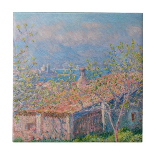 Carreau Claude Monet - Maison de jardinier à Antibes (Devant)
