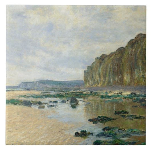 Carreau Claude Monet - Marée basse à Varengeville (Devant)