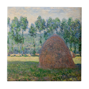 Carreau Claude Monet - Meules près de Giverny