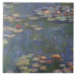 Carreau Claude Monet - nénuphars<br><div class="desc">Nénuphars par Claude Monet, 1916. Claude Monet était un fondateur de la peinture impressionniste française, et le praticien le plus cohérent et le plus prolifique de la philosophie du mouvement d'exprimer ses perceptions avant nature, particulièrement pour la peinture de paysage de plein-air. Le terme "impressionisme" est dérivé du titre de...</div>