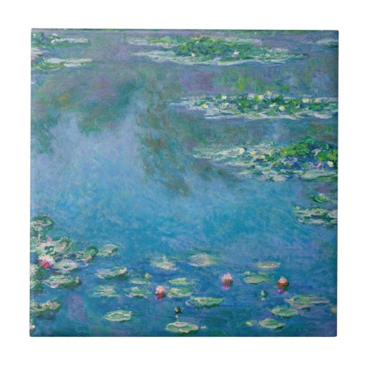 Carreau Claude Monet - Nymphéas 1906 (Devant)