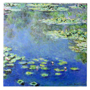 Carreau Claude Monet - Nymphéas, 1907,