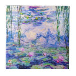 Carreau Claude Monet - Nymphéas / Nymphéas 1919<br><div class="desc">Nymphéas (W.1852) - Claude Monet,  Huile sur toile,  1916-1919</div>