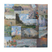 Carreau Claude Monet - Patchwork de chefs-d'oeuvre (Devant)
