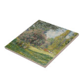 Carreau Claude Monet| Paysage : Le Parc Monceau (Côté)