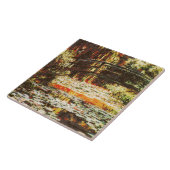 Carreau Claude Monet - Pont japonais et nénuphars (Côté)