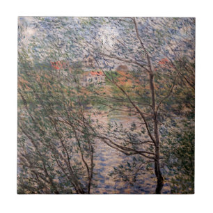 Carreau Claude Monet - Printemps à travers les branches