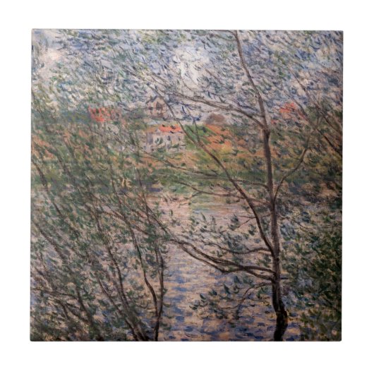Carreau Claude Monet - Printemps à travers les branches (Devant)