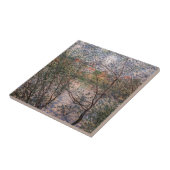 Carreau Claude Monet - Printemps à travers les branches (Côté)