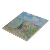 Carreau Claude Monet - Promenade Cliff à Pourville (Côté)