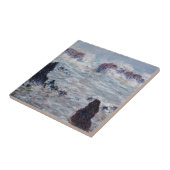 Carreau Claude Monet - Tempête au large de la côte Belle-Î (Côté)