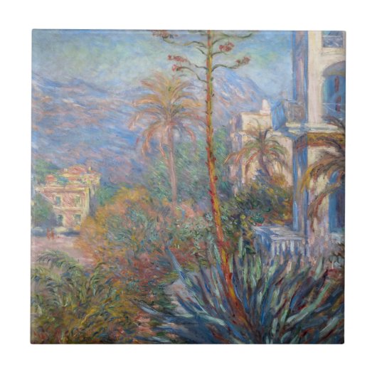 Carreau Claude Monet - Villas à Bordighera (Devant)