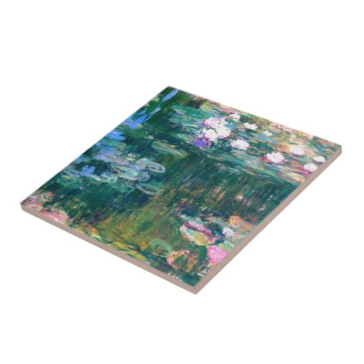Carreau Claude Monet Water Lilies 1917 (Côté)