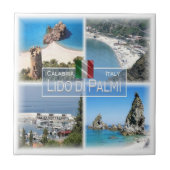 Carreau CLB004 LIDO DI PALMI, Calabre, Italie, (Devant)