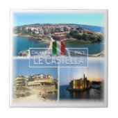 Carreau CLB010 LE CASTELLA, Calabre, Italie, (Devant)