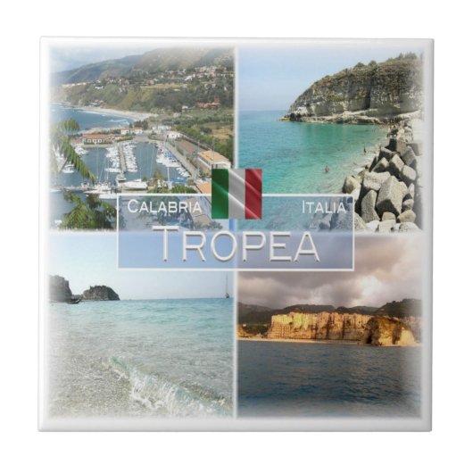 Carreau CLB013 TROPEA, Calabre, Italie, (Devant)