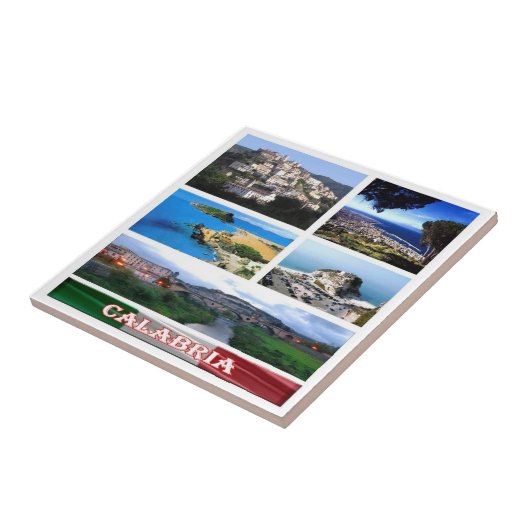 Carreau CLB017 CALABRIA Mosaic, Italie, (Côté)