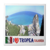 Carreau CLB021 TROPEA I Love, Calabre, Italie, (Devant)