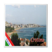 Carreau CLB026 CROTONE, Calabre, Italie, (Devant)