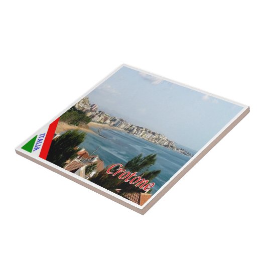 Carreau CLB026 CROTONE, Calabre, Italie, (Côté)