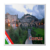 Carreau CLB027 COSENZA, Calabre, Italie, (Devant)