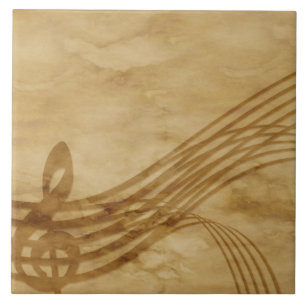 Carreau Clé de violon