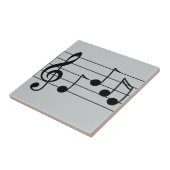 Carreau Clef triple et personnel de notation musicale (Côté)