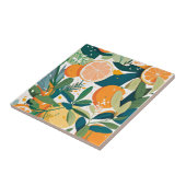 Carreau Clementine mandarine (Côté)