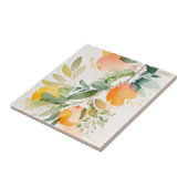 Carreau Clementine Mandarine (Côté)