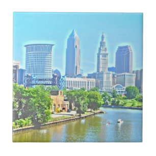 Carreau Cleveland, Ohio Peinture Effet Carrelage décoratif