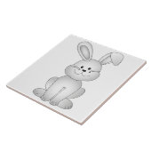 Carreau Clipart blanc de lapin (Côté)