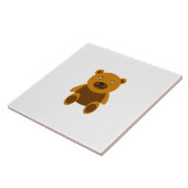 Carreau Clipart Brown d'ours de nounours (Côté)