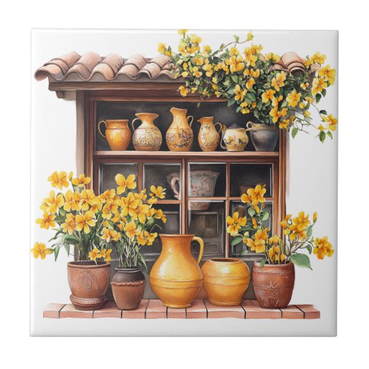 Carreau Clipart Printemps Italien (Devant)