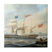Carreau Clipper Ship the Marshall 1847 (Devant)