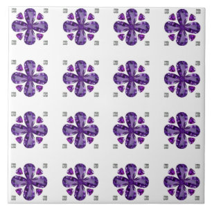 Carreau Clover violet