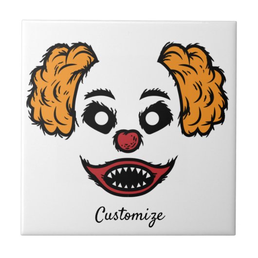 Carreau Clown effrayant Thunder_Cove (Devant)