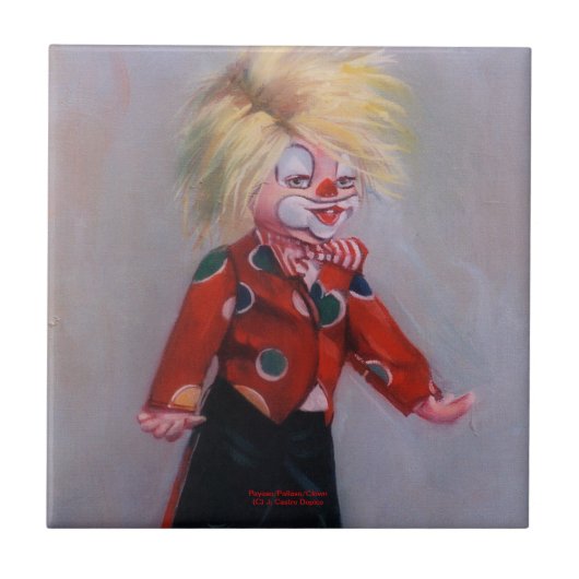 Carreau Clown/Pallaso/Clown (Devant)