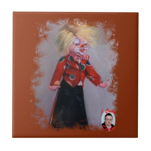 Carreau Clown/Pallaso/Clown (Devant)