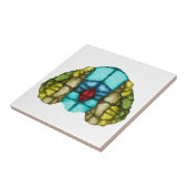 Carreau clown triste (Côté)