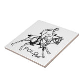 Carreau club de polo équestre (Côté)