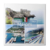 Carreau CMP012 MAIORI, Campanie, Italie, (Devant)